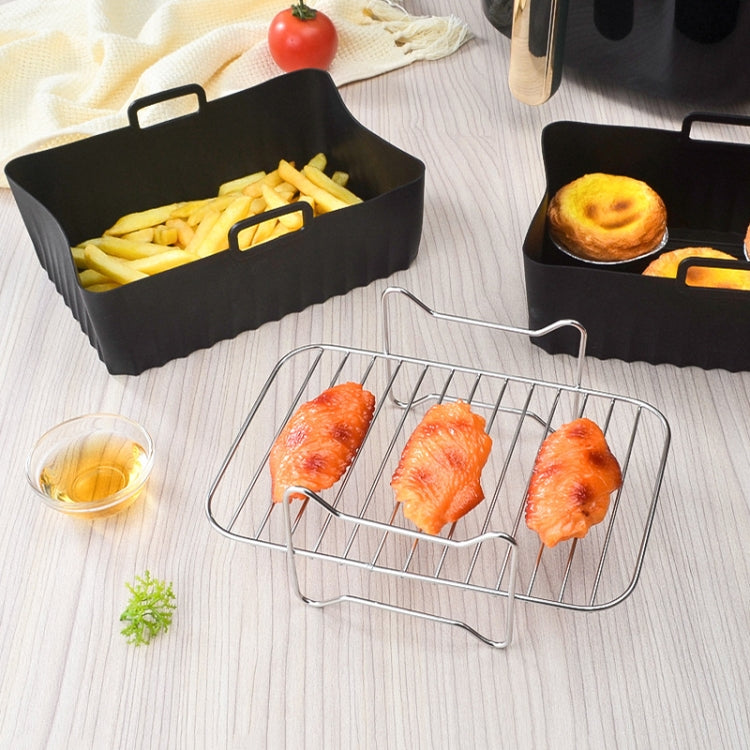 10pcs /Set Air Fryer Baking Accessories Set Kitchen Oven Accessories - Kitchen Machine Accessories & Parts by buy2fix | Online Shopping UK | buy2fix