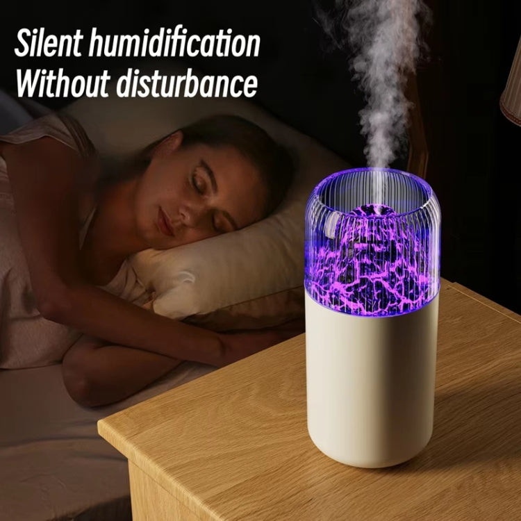 USB Air Humidifier Household Colorful Ambient Lights Large Fog Volume Car Misting Humidifier(White) - Air Purifiers & Accessories by buy2fix | Online Shopping UK | buy2fix