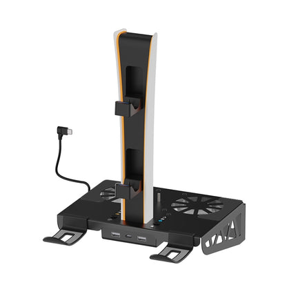 For PS5 Slim / PS5 iplay HBP-545 Wall Mount Charging Bracket(Black) - Holder by iplay | Online Shopping UK | buy2fix