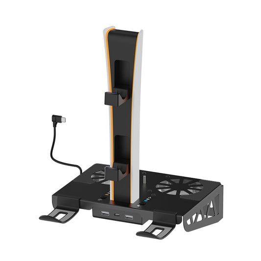For PS5 Slim / PS5 iplay HBP-545 Wall Mount Charging Bracket(Black) - Holder by iplay | Online Shopping UK | buy2fix