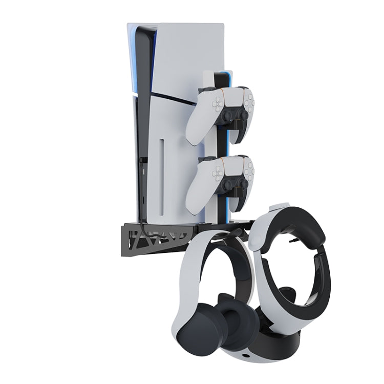 For PS5 Slim / PS5 iplay HBP-545 Wall Mount Charging Bracket(Black) - Holder by iplay | Online Shopping UK | buy2fix