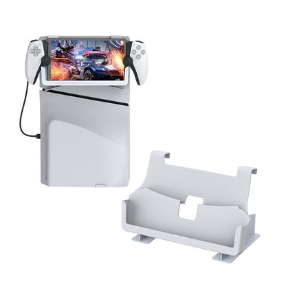 For PlayStation Portal iplay HBP-587 Host Storage Rack With Charging Function(White) - Holder by iplay | Online Shopping UK | buy2fix