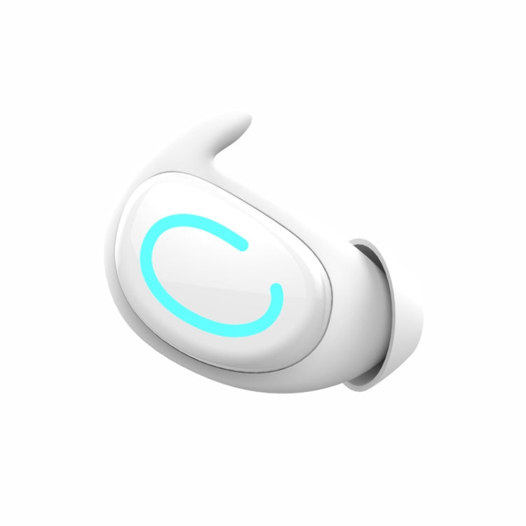 Q9 In-Ear Mini Sports Invisible Sleep Single Ear Bluetooth Earphone(White) - Bluetooth Earphone by buy2fix | Online Shopping UK | buy2fix