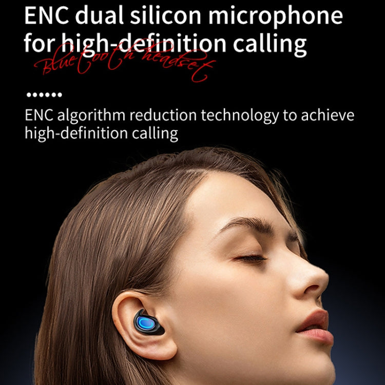 Q9 In-Ear Mini Sports Invisible Sleep Single Ear Bluetooth Earphone(Blue) - Bluetooth Earphone by buy2fix | Online Shopping UK | buy2fix