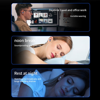 Q9 In-Ear Mini Sports Invisible Sleep Single Ear Bluetooth Earphone(Blue) - Bluetooth Earphone by buy2fix | Online Shopping UK | buy2fix