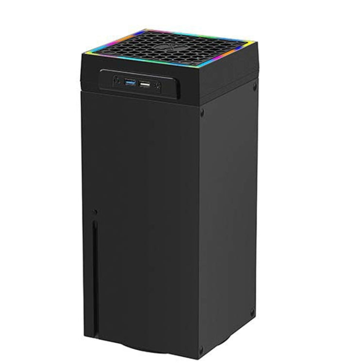 For Microsoft XBOX Series X Top Colorful Cooling Fan 3 Adjustable Speed(Black) - Other by buy2fix | Online Shopping UK | buy2fix