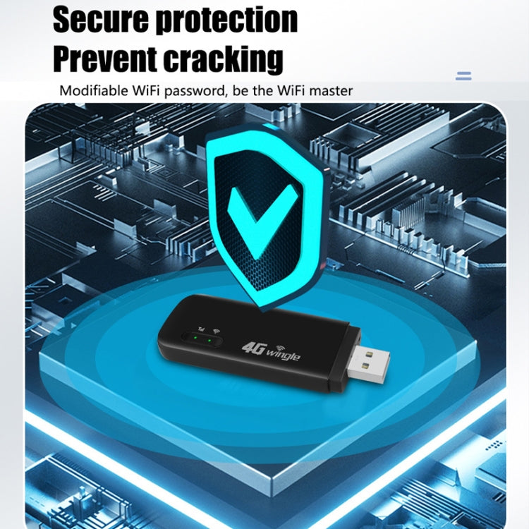 Asian Version U8-5M 4G WiFi Dongle USB Plug-In Router Mobile Hotspot by buy2fix