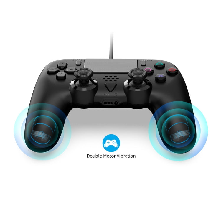 For PS5 / PS5 Slim / PC Wired Controller with Macro Programming Six-axis Gyro - Gamepads by buy2fix | Online Shopping UK | buy2fix