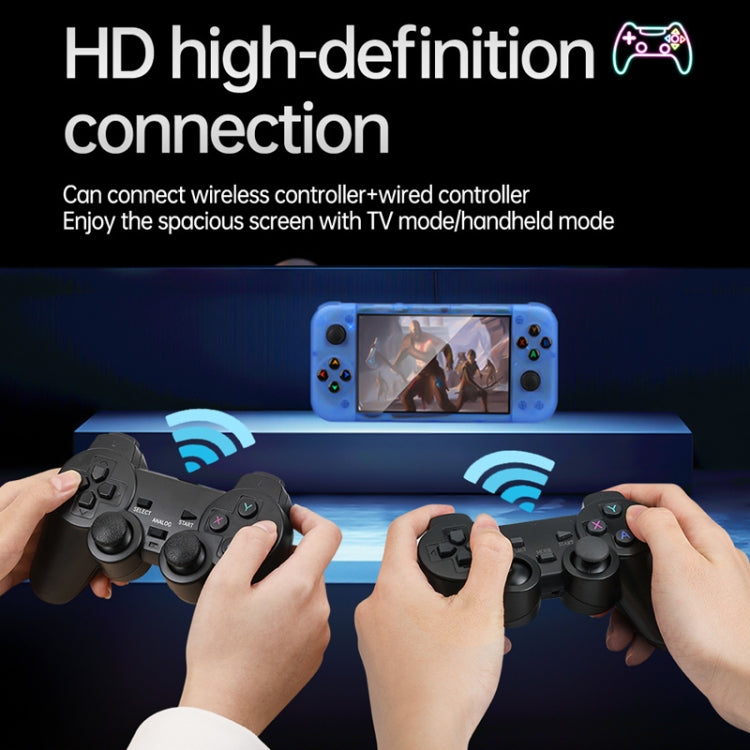 RG50XX 5-Inch Retro Handheld Game Console Linux System Built In 15000+ Games(Black) - Pocket Console by buy2fix | Online Shopping UK | buy2fix