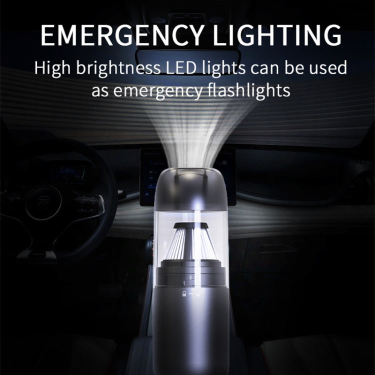 Multifunctional Suction Blowing Wireless Car Vacuum Cleaner Handheld High-Power Dust Blower(Black) by buy2fix