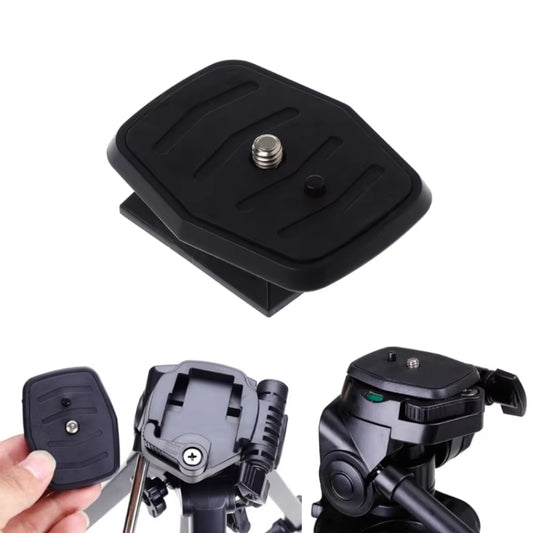 3.5cm Tripod Head Quick Release Plate For WeiFeng WT3730 3750 3770 / YUNTENG 590 600 668 688 690 / Sony D680 D580 VCT-50AV - Quick Release Plate by buy2fix | Online Shopping UK | buy2fix