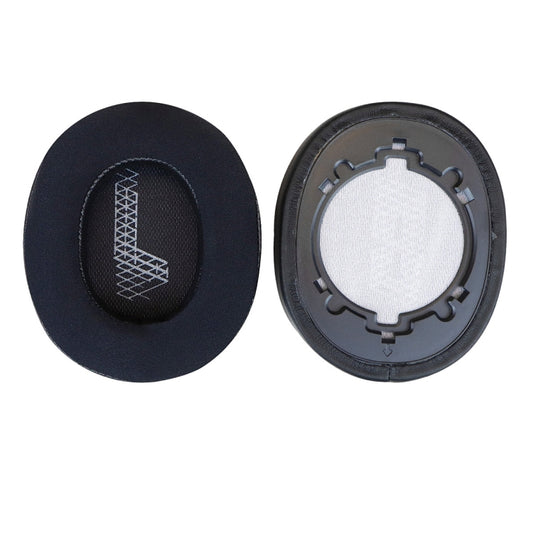 For JBL Live 500BTNC 2pcs Ice Feeling Gel Headphone Cover Sponge Ear Muff Leather Case(Black) by buy2fix