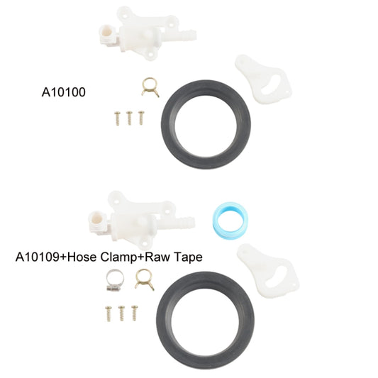 RV Toilet Water Module Components For Thetford Aqua-Magic, Model: A10109+Hose Clamp+Raw Tape by buy2fix