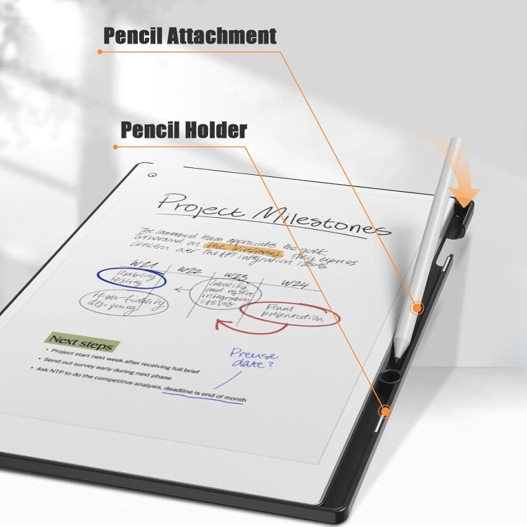 For reMarkable Paper Pro 2024 11.8 inch Rotating Dormant Case(Gray) - Others by buy2fix | Online Shopping UK | buy2fix