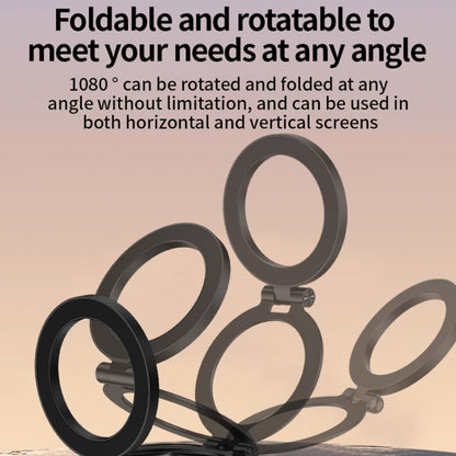 AIMITE C2 Car Vacuum Suction Cup Magnetic Three Axis Linkage Rotatable Cell Phone Holder(Black) by AIMITE