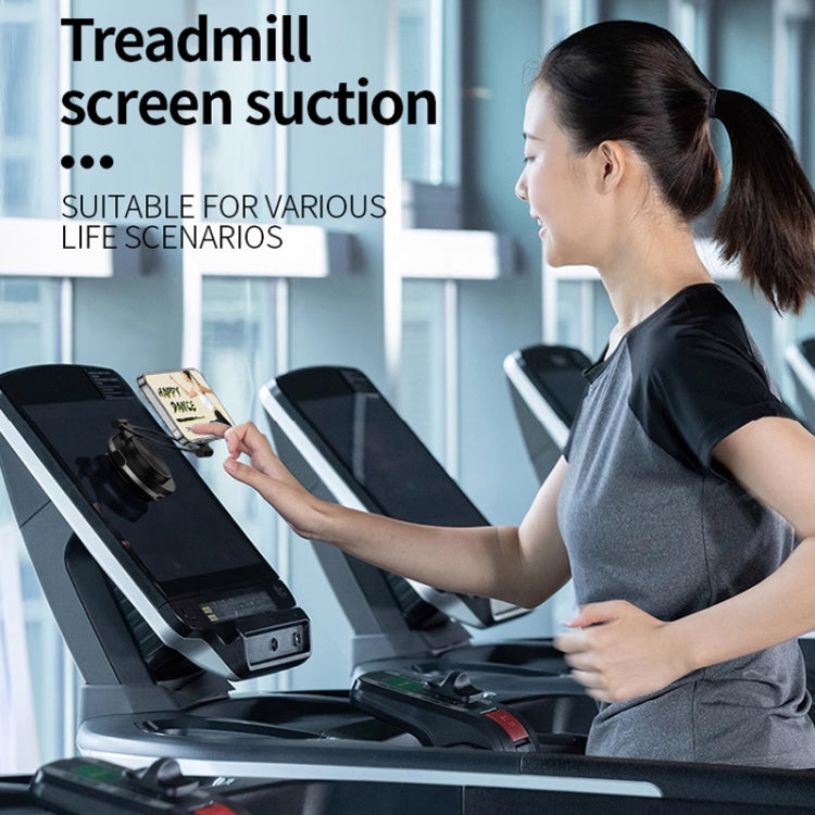 AIMITE C2 Car Vacuum Suction Cup Magnetic Three Axis Linkage Rotatable Cell Phone Holder(Black) by AIMITE