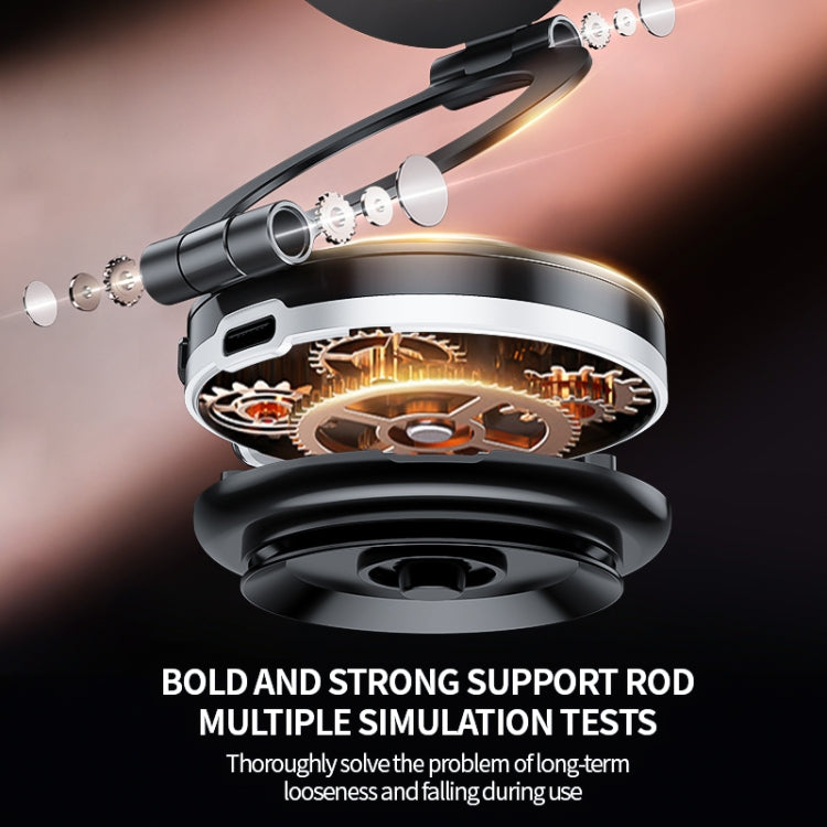 AIMITE C2 Car Vacuum Suction Cup Magnetic Three Axis Linkage Rotatable Cell Phone Holder(Black) by AIMITE