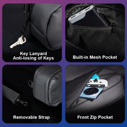 STARTRC GAMES Handheld Universal Storage Bag Crossbody Bag(Black) - Accessories by STARTRC GAMES | Online Shopping UK | buy2fix
