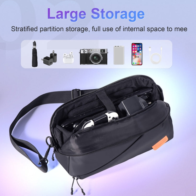 STARTRC GAMES Handheld Universal Storage Bag Crossbody Bag(Silver) - Accessories by STARTRC GAMES | Online Shopping UK | buy2fix