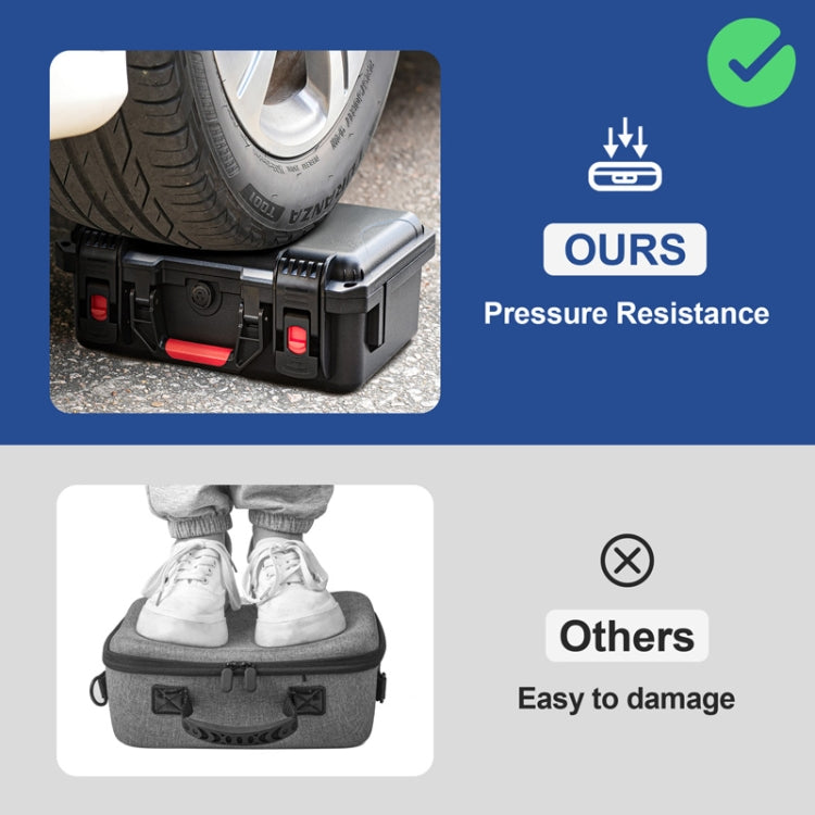 For PS5 Slim STARTRC GAMES Game Console Storage Waterproof Box Hardshell Case - Bags by buy2fix | Online Shopping UK | buy2fix