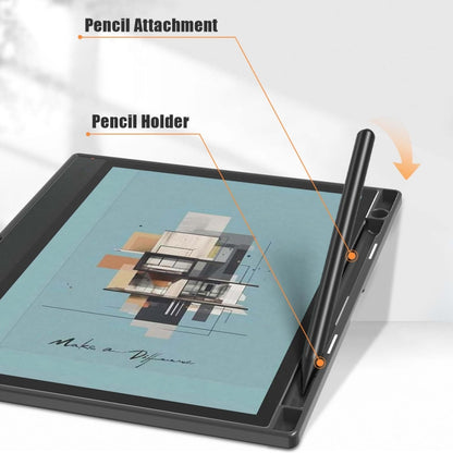 For Boox Note Air 3 C / 3 Lightweight PU Protective Case(Black) - Others by buy2fix | Online Shopping UK | buy2fix