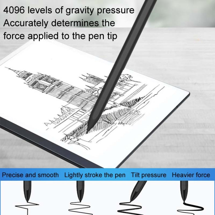 4096 Grade Pressure Sensitive EMR Stylus, Style: D-001 Pen Clip+5 POM Tips+1 Pen Clip - Stylus Pen by buy2fix | Online Shopping UK | buy2fix