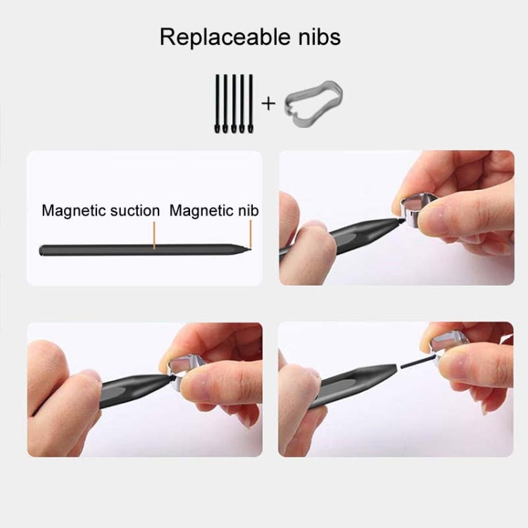 4096 Grade Pressure Sensitive EMR Stylus, Style: D-003 Upgrade+5 Felt Tips+1 Pen Clip - Stylus Pen by buy2fix | Online Shopping UK | buy2fix