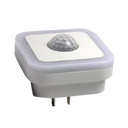 3W Home LED Human Auto Sensor Night Light Plug-In Wiring-Free Staircase Corridor Aisle Light, US Plug(Warm Light) - Sensor LED Lights by buy2fix | Online Shopping UK | buy2fix