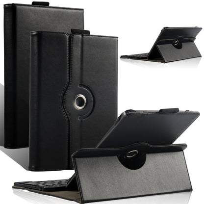 For UMIDIGI G1 Tab 10-11 inch Universal 360 Degree Rotation Leather Tablet Case(Black) - Others by buy2fix | Online Shopping UK | buy2fix