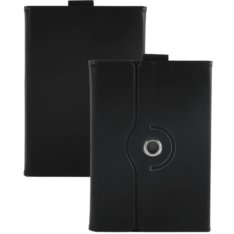 For UMIDIGI G1 Tab 10-11 inch Universal 360 Degree Rotation Leather Tablet Case(Black) - Others by buy2fix | Online Shopping UK | buy2fix