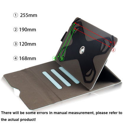 For UMIDIGI G1 Tab 10-11 inch Universal 360 Degree Rotation Leather Tablet Case(Black) - Others by buy2fix | Online Shopping UK | buy2fix