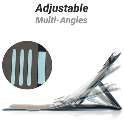 For UMIDIGI G1 Tab 10-11 inch Universal 360 Degree Rotation Leather Tablet Case(Black) - Others by buy2fix | Online Shopping UK | buy2fix