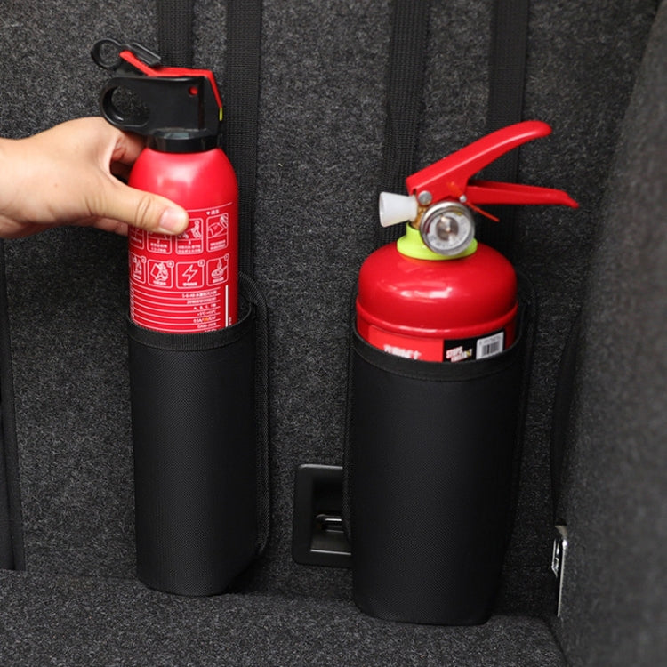 Medium Car Fire Extinguisher Storage Bag Auto Seatback Bag Cup Holder - Stowing Tidying by buy2fix | Online Shopping UK | buy2fix