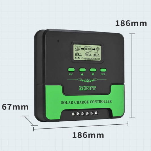 12V/24V 40A MPPT Smart Solar Charge Controller, Model: CM-D40 by buy2fix
