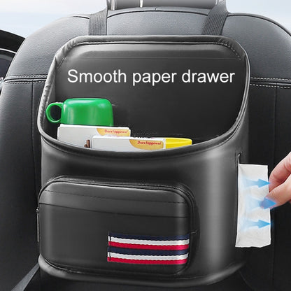 Car Seatback Storage Hanging Bag Vehicle Multifunctional Storing Tissue Box, Style: With Bulit-In Bucket - Stowing Tidying by buy2fix | Online Shopping UK | buy2fix