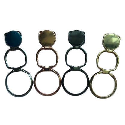 Universal Mobile Folding Finger Ring Holder 360 Rotation Desktop Phone Holder(Green) - Ring Holder by buy2fix | Online Shopping UK | buy2fix