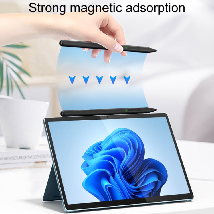 For Microsoft Surface Pro/Go/Laptop/Book Anti-Touch Handwriting Capacitive Pen(Silver) - Stylus Pen by buy2fix | Online Shopping UK | buy2fix