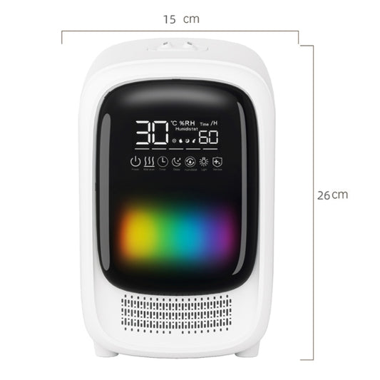 FS101 3.5L Colorful Light Home Bluetooth Music Aromatherapy Humidifier, Spec: AU Plug(Whtie) by buy2fix
