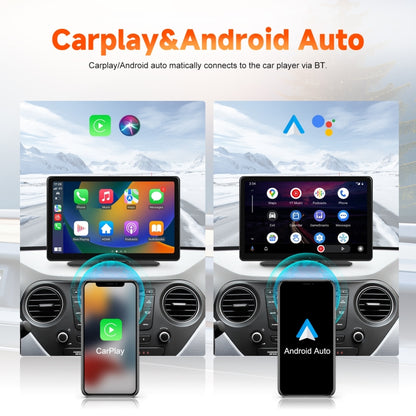 8-Inch HD Wireless CarPlay Screen DVR With Dash Cam/1080p Front Rear Camera/Bluetooth/AirPlay by buy2fix