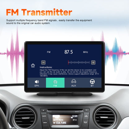 8-Inch HD Wireless CarPlay Screen DVR With Dash Cam/1080p Front Rear Camera/Bluetooth/AirPlay by buy2fix