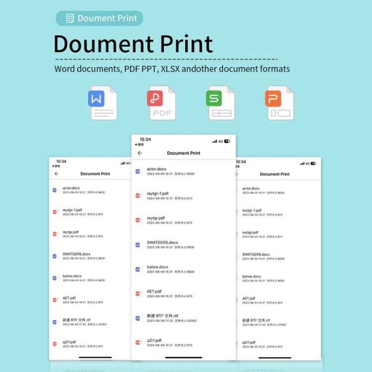 Portable Mini Thermal High Definition Student Wrong Title Photo Printer(Pink 16pcs /Set) by buy2fix