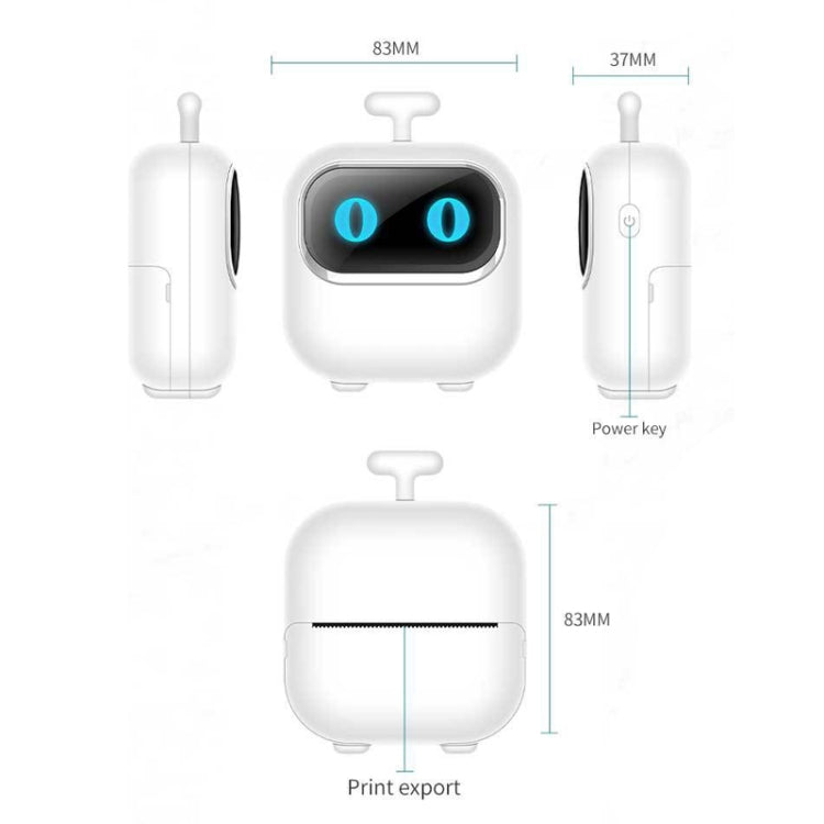 Portable Mini Thermal High Definition Student Wrong Title Photo Printer(Pink 16pcs /Set) by buy2fix