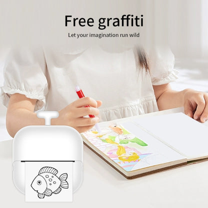 Portable Mini Thermal High Definition Student Wrong Title Photo Printer(Green 16pcs /Set) by buy2fix