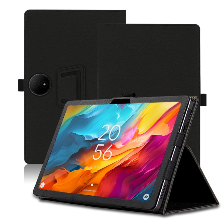 For TCL Nxtpaper 14 14.3-Inch Skin Texture All Inclusive Leather Tablet Case(Black) - Others by buy2fix | Online Shopping UK | buy2fix