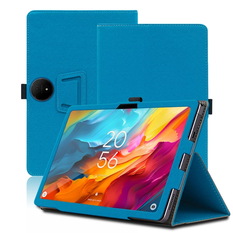 For TCL Nxtpaper 14 14.3-Inch Skin Texture All Inclusive Leather Tablet Case(Light Blue) - Others by buy2fix | Online Shopping UK | buy2fix