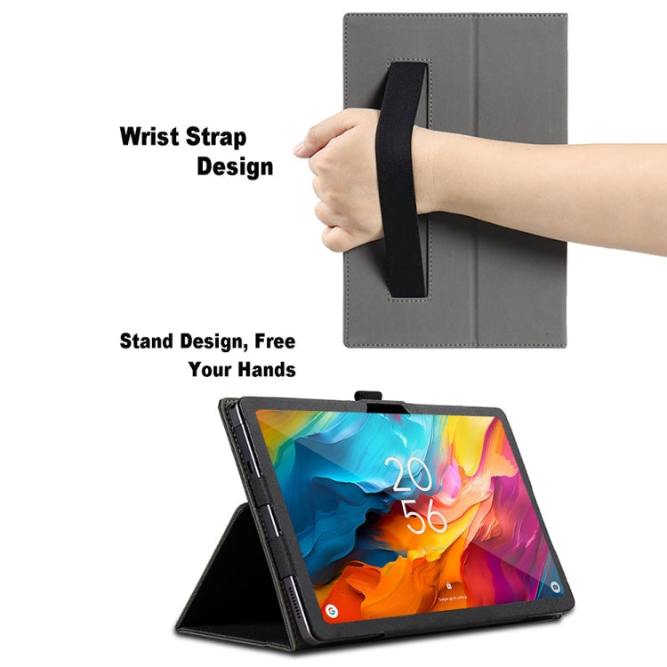 For TCL Nxtpaper 14 14.3-Inch Skin Texture All Inclusive Leather Tablet Case(Dark Brown) - Others by buy2fix | Online Shopping UK | buy2fix