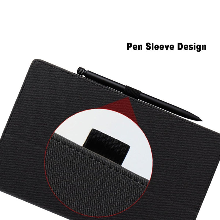 For TCL Nxtpaper 14 14.3-Inch Skin Texture All Inclusive Leather Tablet Case(Black) - Others by buy2fix | Online Shopping UK | buy2fix