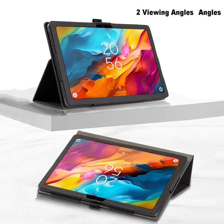 For TCL Nxtpaper 14 14.3-Inch Skin Texture All Inclusive Leather Tablet Case(Black) - Others by buy2fix | Online Shopping UK | buy2fix