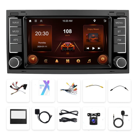2+64G For Volkswagen Touareg 7-Inch Car WiFi Player Android 13 System Support CarPlay/Android Auto With AHD Camera and Mic by buy2fix