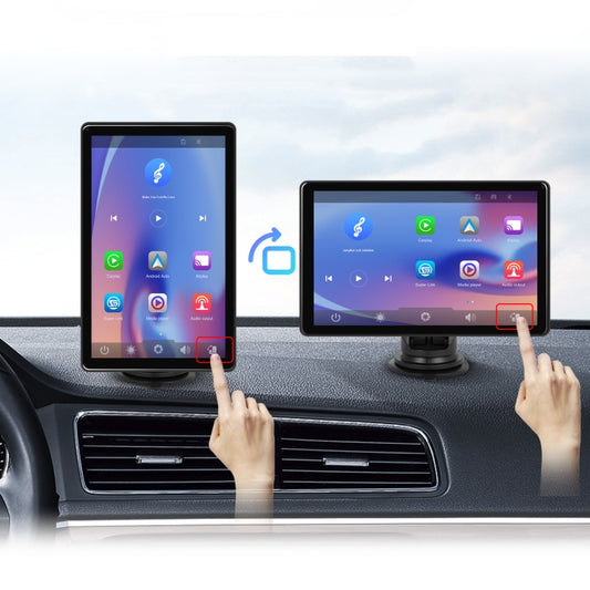 8-inch Car Full Touch Screen Player Supports Horizontal and Vertical CarPlay / Android Auto, Spec: Standard by buy2fix